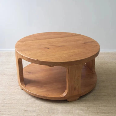 Coastline Drum Elm Coffee Table at online8 furniture store Auckland