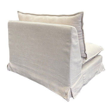Coda Slip Cover Club Chair - Pumice at online8 furniture store Auckland