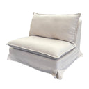 Coda Slip Cover Club Chair - Pumice at online8 furniture store Auckland