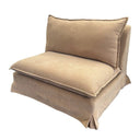 Coda Slip Cover Club Chair - Sand at online8 furniture store Auckland