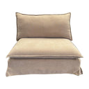 Coda Slip Cover Club Chair - Sand at online8 furniture store Auckland