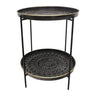 Colette Table Aztec - Dark Grey at online8 furniture store Auckland