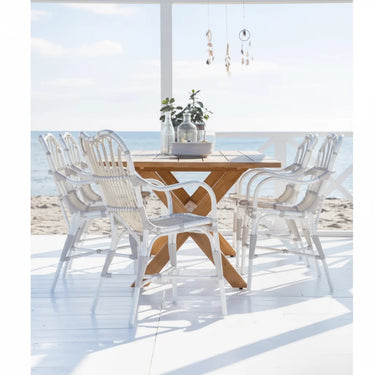 Colonial Teak Outdoor Dining Table – Sika Design at Online8 Furniture Auckland NZ