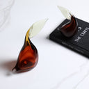 Colored Glass Pelican - Small at online8 furniture store Auckland