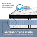 Comfort Cloud Euro Top Mattress - King Single at online8 furniture store Auckland