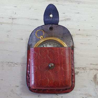 Compass with Leather Case at online8 furniture store Auckland