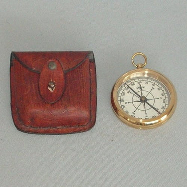 Compass with Leather Case at online8 furniture store Auckland