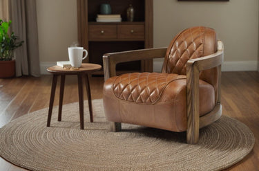 Concorde Vintage Leather Armchair at online8 furniture store Auckland