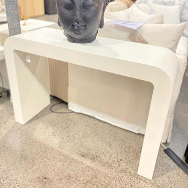 Concrete Asahi Console Table at online8 furniture store Auckland