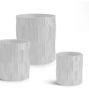 Convex Designer Cement Planter - Set of 3 at online8 furniture store Auckland