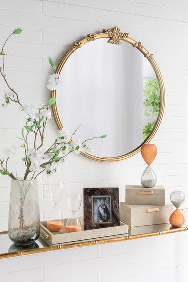 Copper & Grey Hour Glass - Large at Online8 Furniture Auckland NZ