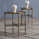 Copper Side Table Set/2 at online8 furniture store Auckland
