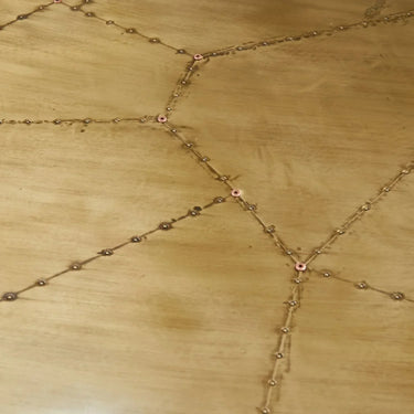 Copper Side Table Set/2 at online8 furniture store Auckland