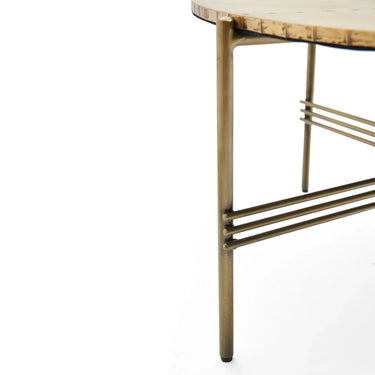 Copper Side Table Set/2 at online8 furniture store Auckland