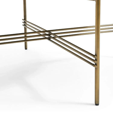 Copper Side Table Set/2 at online8 furniture store Auckland