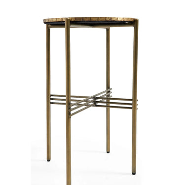 Copper Side Table Set/2 at online8 furniture store Auckland
