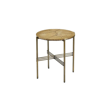 Copper Side Table Set/2 at online8 furniture store Auckland