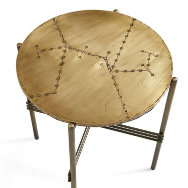 Copper Side Table Set/2 at online8 furniture store Auckland