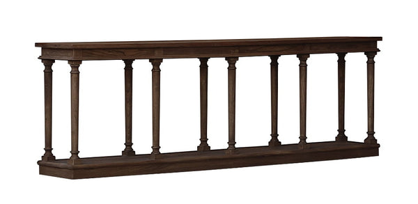 Corinthian Console Table - Reclaimed Elm 2400mm