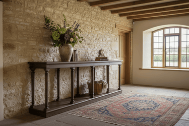 Corinthian Console Table - Reclaimed Elm 2400mm at Online8 Furniture Auckland NZ
