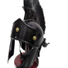 Corinthian Helmet Black with Black Hair Plume & Pony Tail at online8 furniture store Auckland