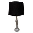Cottage Table Lamp with Black Shade at Online8 Furniture Auckland NZ