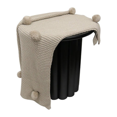 Cotton Baby Throw Pom Pom 80×100 cm at Online8 Furniture Auckland NZ