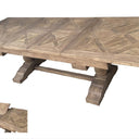 Country Double Extension Dining Table at online8 furniture store Auckland