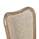 Country Oak Rattan Dining Chair at Online8 Furniture Auckland NZ