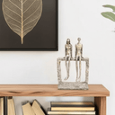 Couple Sitting Statue at online8 furniture store Auckland