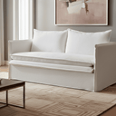 Courtenay 2 Seat Slip Cover Sofa - Cloud at Online8 Furniture Auckland NZ