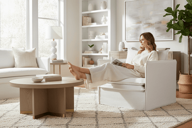 Courtenay Slip Cover Armchair - Salt & Pepper at Online8 Furniture Auckland NZ