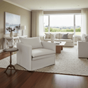 Courtenay Slip Cover Armchair - Salt & Pepper at Online8 Furniture Auckland NZ