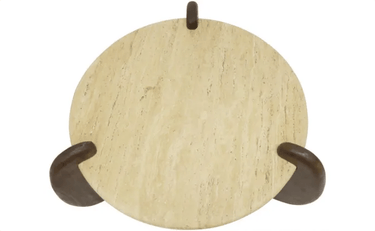 Cove Travertine Coffee Table - Large at online8 furniture store Auckland
