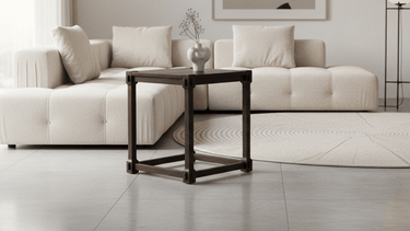 Coventry Side Table - Antique Walnut at Online8 Furniture Auckland NZ