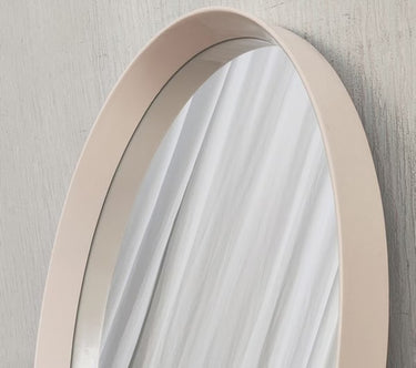 Cream Oval Mirror at Online8 Furniture Auckland NZ