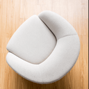Crescent Boucle Lounge Chair at online8 furniture store Auckland
