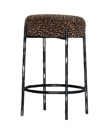 Crown Barstool - Brown /Black at Online8 Furniture Auckland NZ
