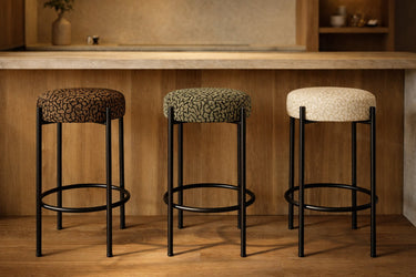 Crown Barstool - Olive /Black at Online8 Furniture Auckland NZ