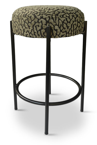 Crown Barstool - Olive /Black at Online8 Furniture Auckland NZ