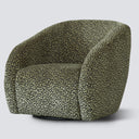 Crown Swivel Chair - Olive/Black at Online8 Furniture Auckland NZ