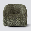 Crown Swivel Chair - Olive/Black at Online8 Furniture Auckland NZ
