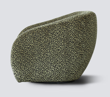 Crown Swivel Chair - Olive/Black at Online8 Furniture Auckland NZ