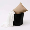Cupcake Stool - Indoor/Outdoor - Black Set/2 at online8 furniture store Auckland