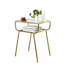 Curved Terrace Bedside Table at online8 furniture store Auckland