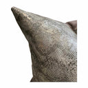 Cushion Cover - Reptile Skin foil Print at online8 furniture store Auckland