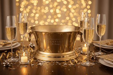 Aluminium Champagne Bucket | Wine Cooler | Icer Bucket at online8 furniture store Auckland