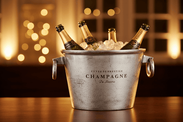 Cuvee De Prestige Champagne Bucket with Ring Handles at Online8 Furniture Auckland NZ