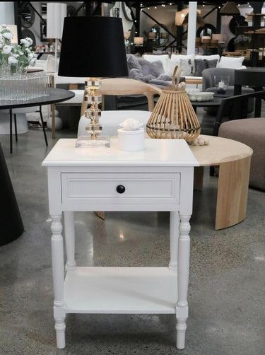 Cyrus Accent Bedside Table at online8 furniture store Auckland