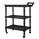 Cyrus Bar Cart - Black at online8 furniture store Auckland